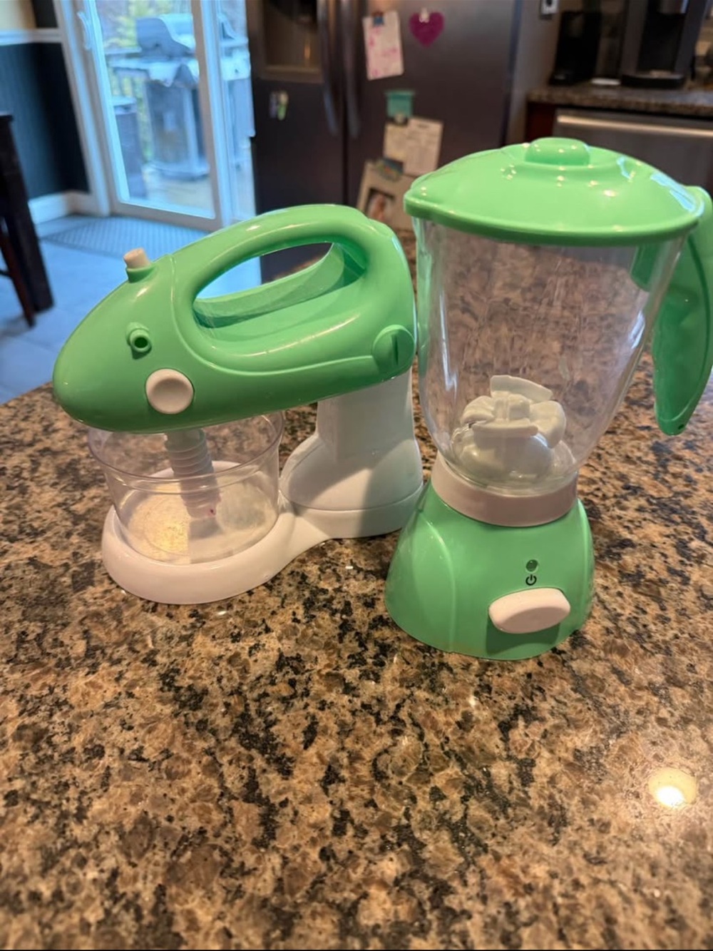 Kids Toy Mixer & Blender Playset - Green